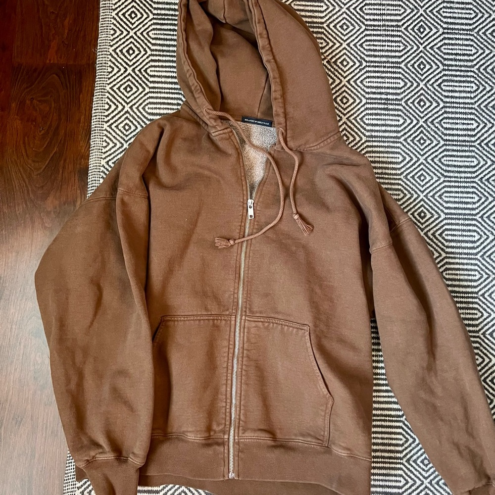 Oversized Brandy Melville hoodie. Brown.